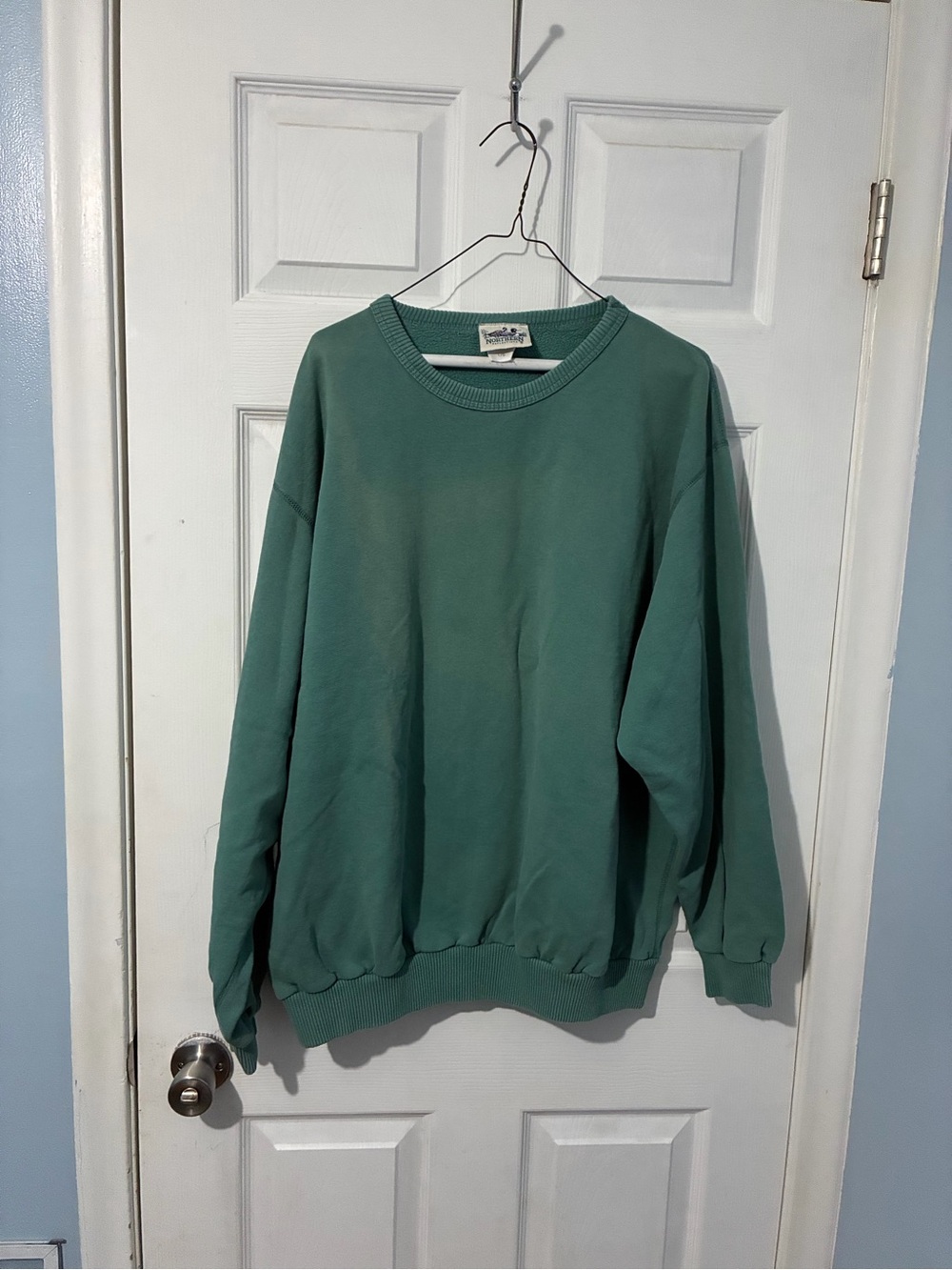 Northern Reflections Teal Crewneck Sweatshirt